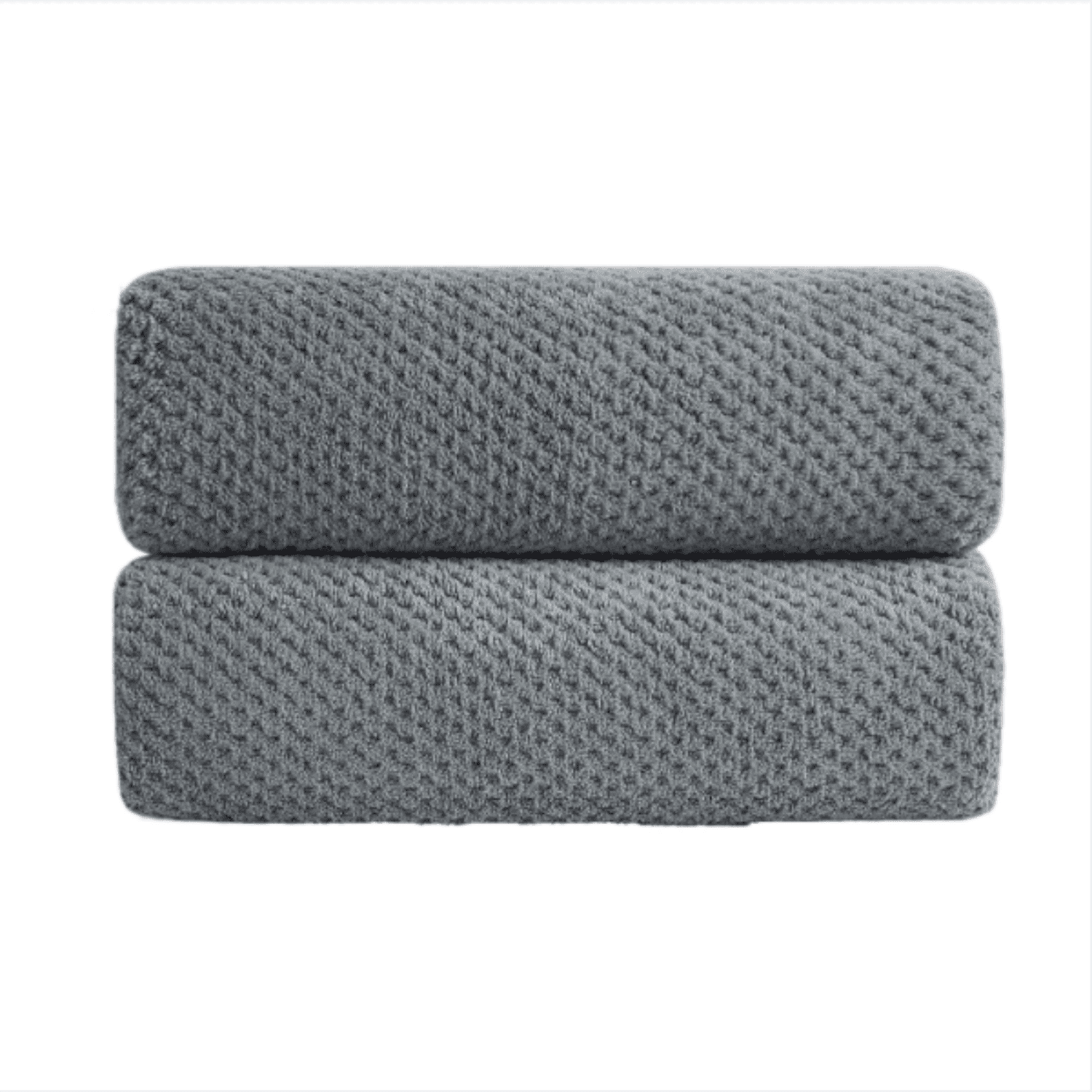 Jessy Home 2 Pack 16“x31”dark Gray Hand Towels Set Ultra Soft Cozy Towels 600 Gsm Plush Towel