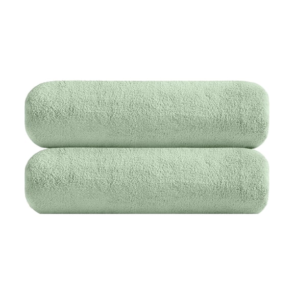 Jessy Home 2 Pack 16"*31" Hand Towel Soft 200 GSM Light Green Hand Towel Set