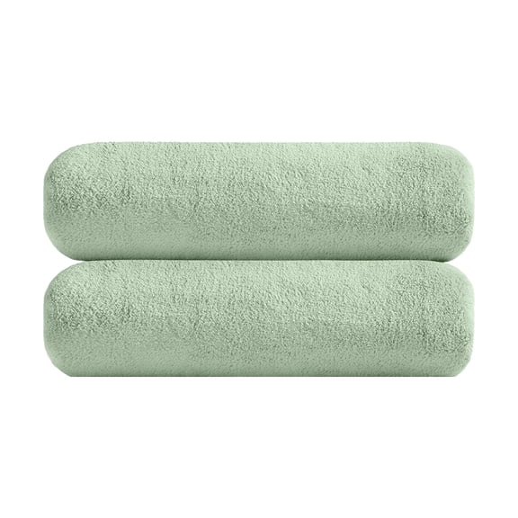 Jessy Home 2 Pack 16"*31" Hand Towel Soft 200 GSM Light Green Hand Towel Set