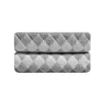 thumbnail image 1 of Jessy Home 2 Piece Dark Gray Grid Stripe Hand Towels Set, 1 of 6