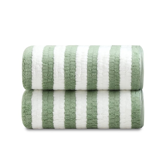 Jessy Home 2 Pack Light Green Corn Grain Hand Towels Set