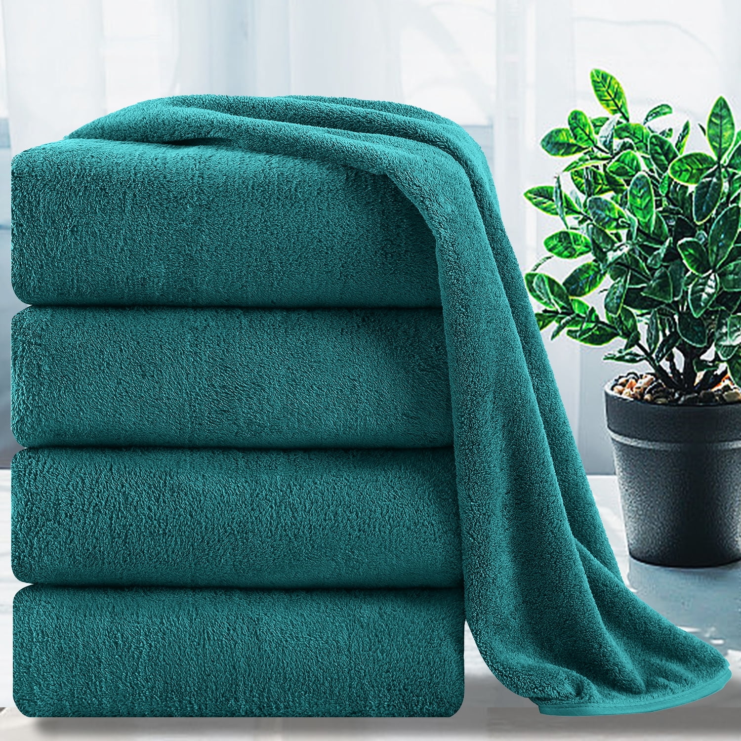 Dark green towels hot sale