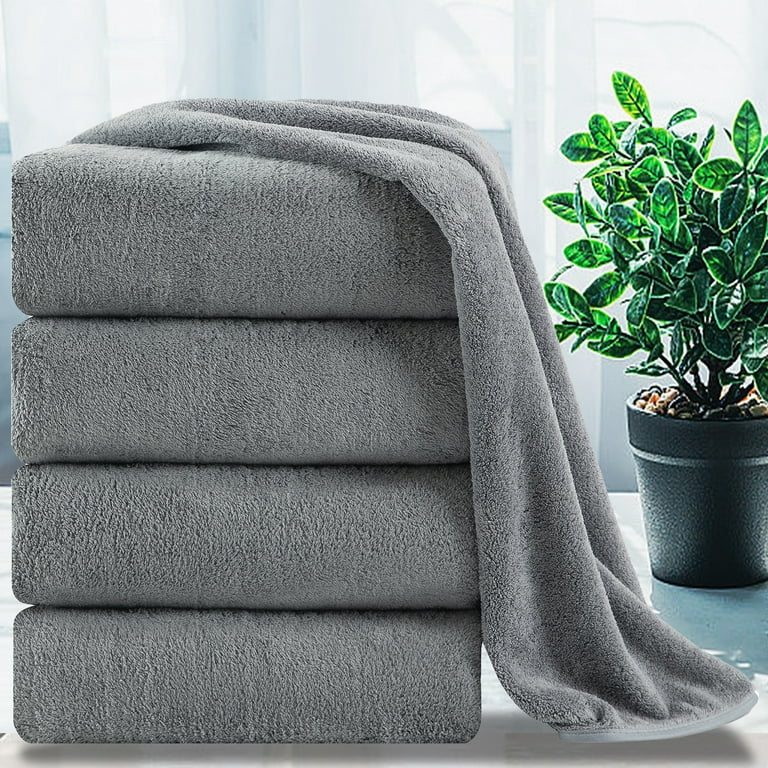 Jessy Home 4 Pack Oversized Bath Sheet Towels 700 GSM Ultra Soft