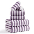 thumbnail image 1 of Jessy Home 6 Piece Dark Purple Bath Towel Set for Bathroom-2 Bath Towels,2 Hand Towels,2 Washcloths Soft and Plush Highly Absorbent Towel for Hotel & Spa, 1 of 7