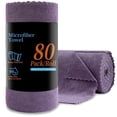 thumbnail image 1 of 80 Pack Cleaning Cloth Roll Reusable Paper Towels 12"×12" Tear Away  Microfiber KitchenTowels, Durable Wash Cloths, Lint Free Rags for Kitchen,Window,Cleaning Supplies, 1 of 8