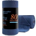 thumbnail image 1 of 80 Pack Cleaning Cloth Roll Reusable Paper Towels 12"×12" Tear Away Microfiber KitchenTowels, Durable Wash Cloths, Lint Free Rags for Kitchen,Window,Cleaning Supplies, 1 of 8