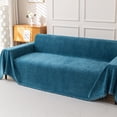 thumbnail image 1 of Jessy Home Sofa Cover Slipcover Couch Cover Protector Durable Multi-Function Furniture Cover for Pets Dogs Cats Home Decor Sofa Covers for Living Room 71"x 134"Deep Blue, 1 of 9