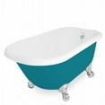 thumbnail image 1 of Jester 54 in. Splash Of Color Acrastone Tub & Drain, No Faucet Holes, Small, 1 of 1