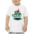 thumbnail image 1 of Jester In A Cup T-Shirt Toddler -Rose Khan Designs,  3 Toddler, 1 of 4