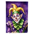 thumbnail image 1 of Jester Mardi Gras Garden Flag 11.25 in x 15.5 in, 1 of 38