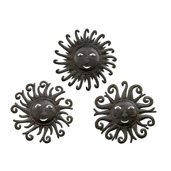 Jester Suns - Set of 3 Recycled Steel