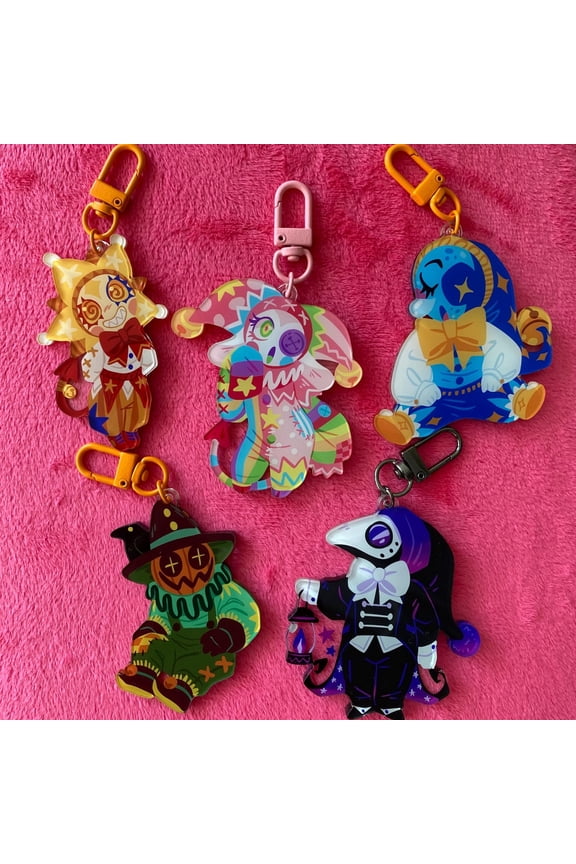 Jester doll Keychains