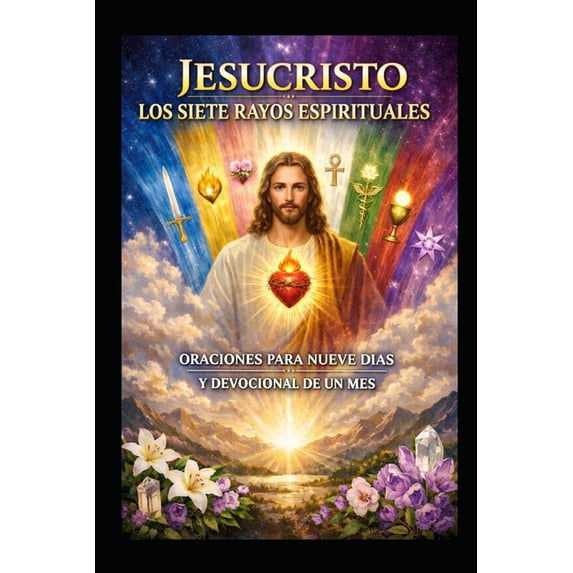 Jesucristo Los Siete Rayos Espirituales: Oraciones Para Nueve Dias Y Devocional de Un Mes, (Paperback)