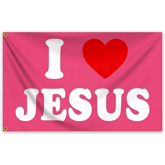 Jesus 2024 Our Only Hope Flag 3x5 Ft Jesus Saves America Flags