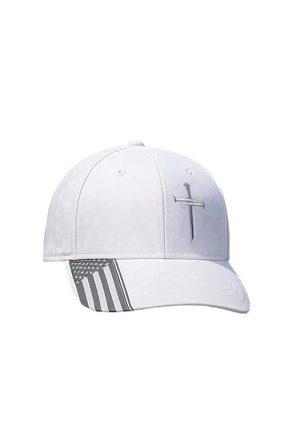 Jesus 3 Nail Cross Hat Christian Religious Gifts for Christma with Embroidered - Adjustable Snapback Baseball Cap