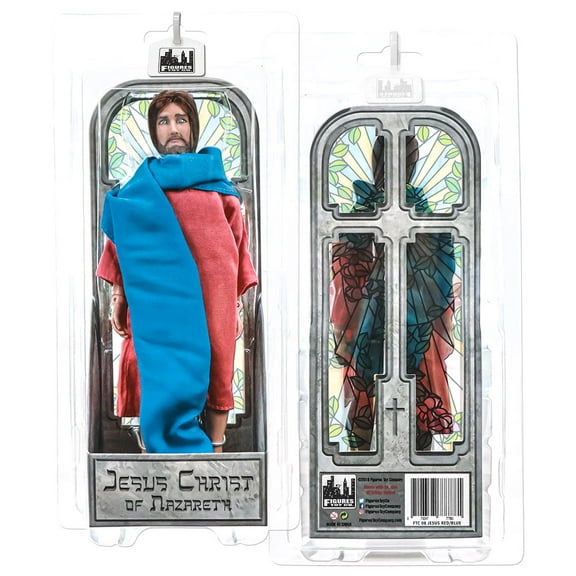 Jesus 8 Inch Retro Action Figure [Red Robe]