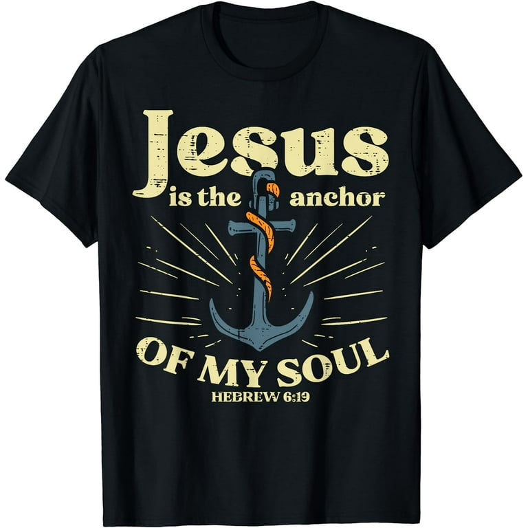 God Is My Anchor Kids T Shirt