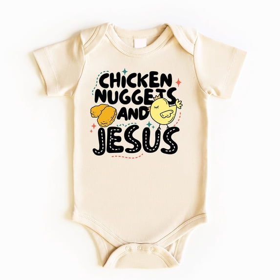 Jesus Baby Bodysuit, Christian Baby Outfit, Christian Baby Bodysuit, Baby Bodysuit, Christian Baby Gift, Baby Dedication Gift, Baby Gifts Cute Baby Onesie, BABY BODYSUIT LAT 4424