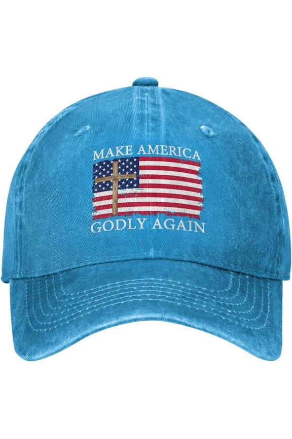 Jesus Baseball Hats for Women Make America Godly Again Cute Baseball Cap