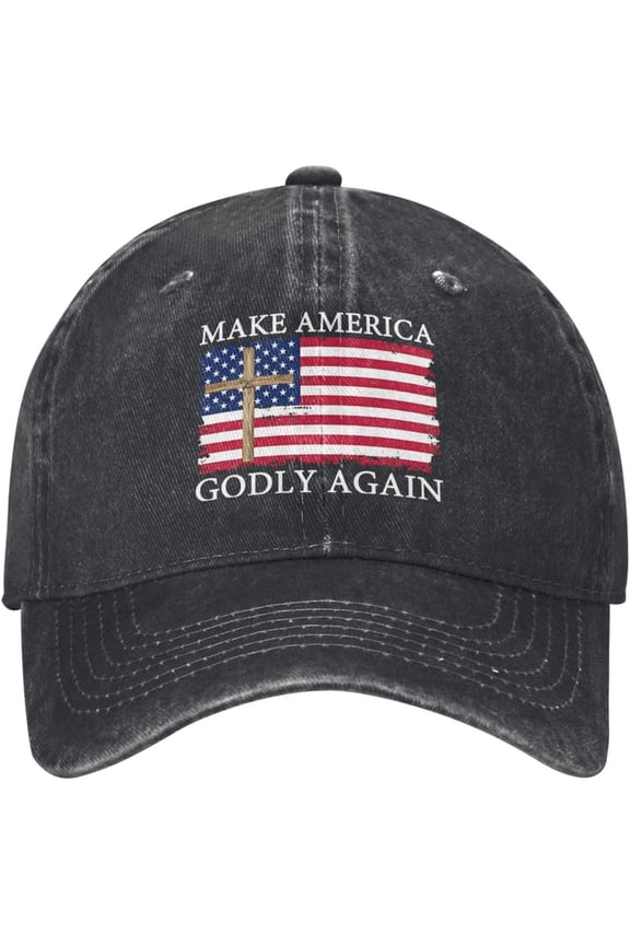 Jesus Baseball Hats for Women Make America Godly Again Cute Baseball Cap