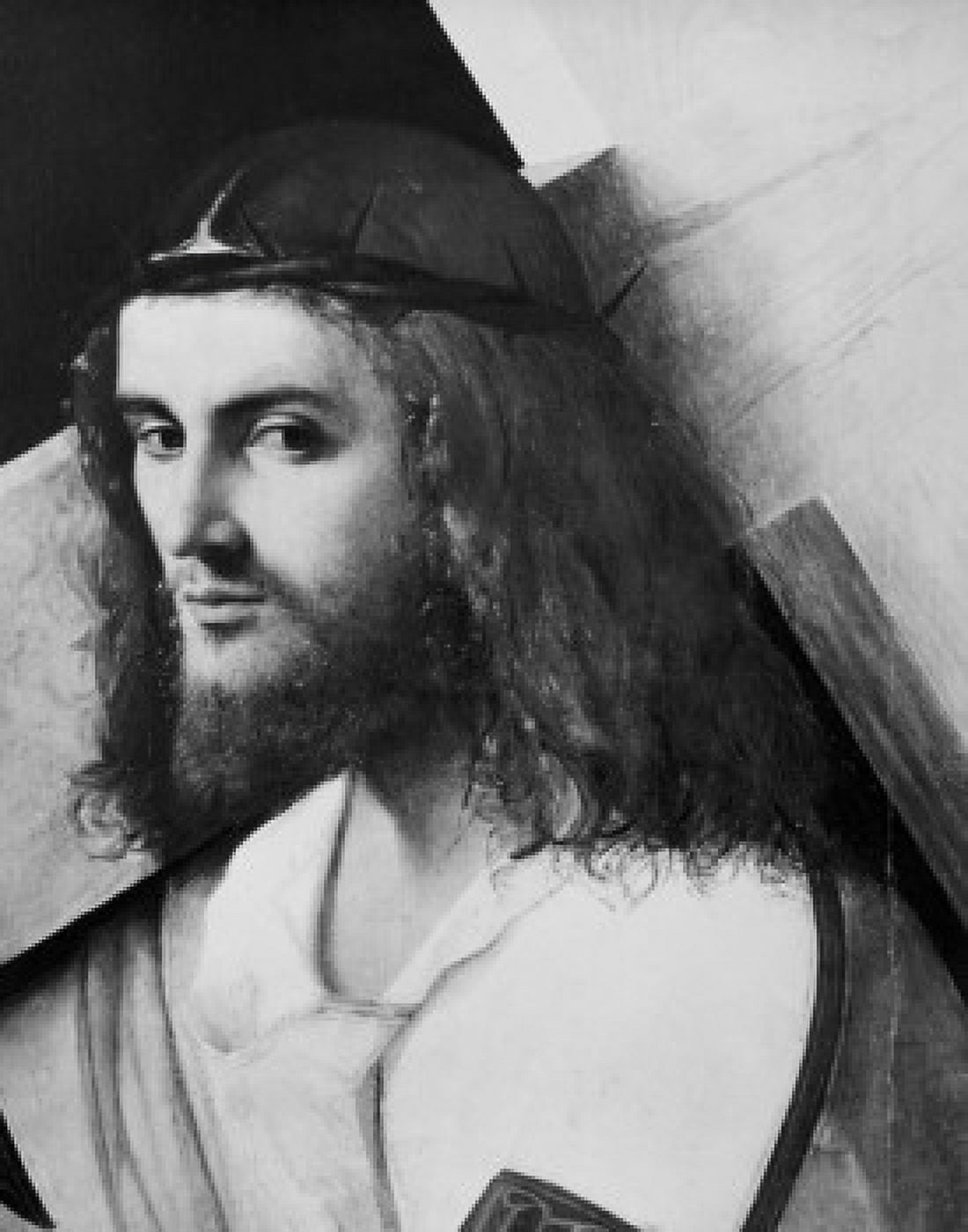 Jesus Bearing His Cross by Giorgione print 1477-1510 Canvas Art - Giorgione (24 x 36)