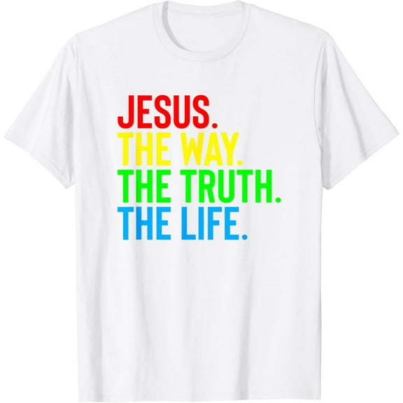 Jesus Bible God Modern Christian Church Religious Holiday T-Shirt100% cotton