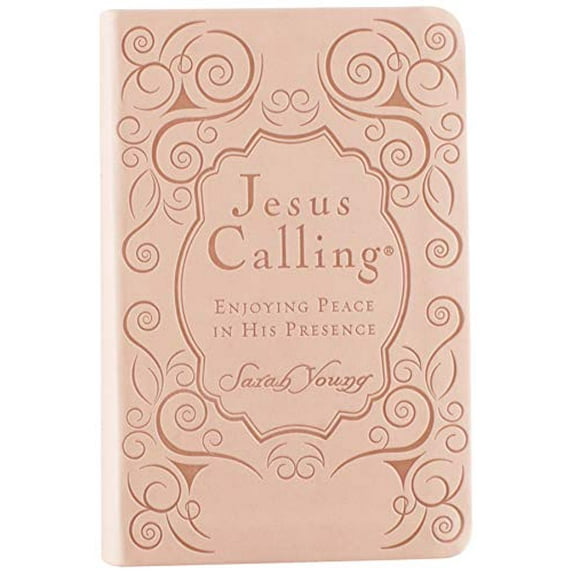 Pre-Owned Jesus Calling, Pink Leathersoft, with Scripture References: Enjoying Peace in His Presence (a 365-Day Devotional) - The Perfect Christian Len... (Imitation Leather) 1400320119 9781400320110