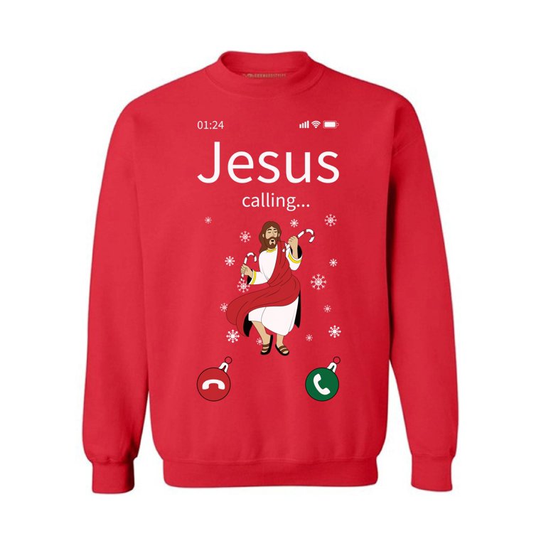 Red sales jesus sweater