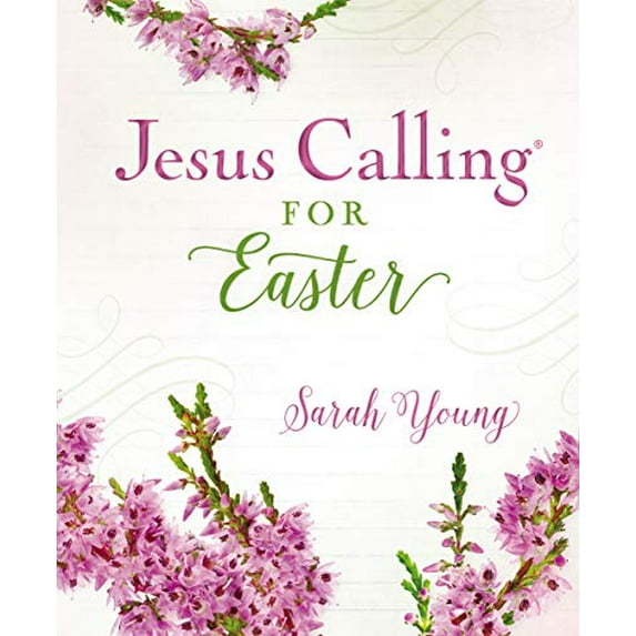 Pre-Owned Jesus Calling for Easter, Padded Hardcover, with Full Scriptures: 50 Easter Devotions with Written-Out Scriptures (A 50-Day Devotional), 9781400215102, 1400215102, Hardcover,