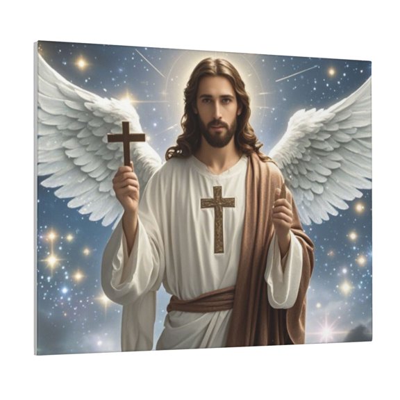 Jesus Canvas Paintings Poppies Savior Office Wall Art For Living Room Bedroom Kitchen Office Home Decor 16 X 20