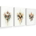 thumbnail image 1 of Jesus Canvas Wall Art Sacred heart of Jesus Pictures Christian Wall Decor Catholic Poster Religious Wall Art Heart of Mary and Joseph Painting Divine Mercy Prints for Bedroom（Only canvas）, 1 of 6