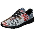thumbnail image 1 of Jesus ChriStCross ChriStas Be Stll Know That I Am God Shoes Sneakers Black Size 13, 1 of 7