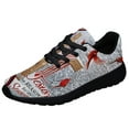 thumbnail image 1 of Jesus ChriStCross Jesus is The Reason for Season ChriStas Shoes Sneakers Black Size 5, 1 of 7
