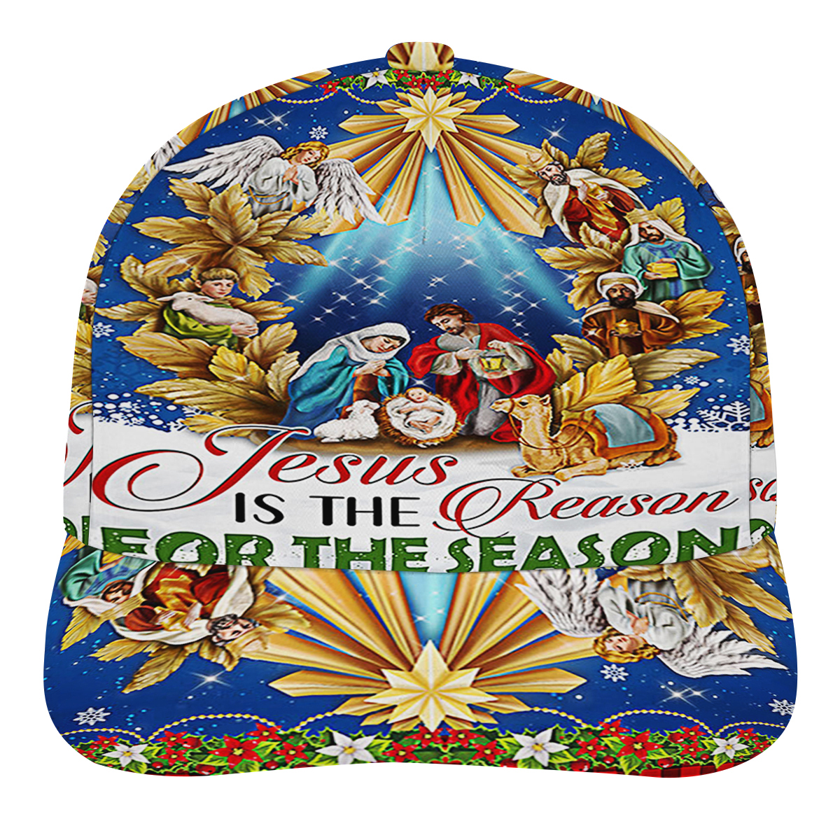 Jesus ChriStas Jesus Is The Reason For The Season Holy Night Nativity ...