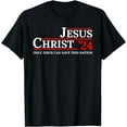 thumbnail image 1 of Jesus Christ 24 Only Jesus Can Save This Nation T-Shirt, 1 of 4