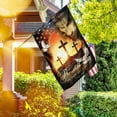 thumbnail image 1 of Jesus Christ. Be Still & Know That I Am God Flag - House Flag (29.5" x 39.5"), 1 of 9