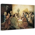 thumbnail image 1 of Jesus Christ Canvas Wall Art The Last Supper Modern Religious God Poster HD Unframed Print Artwork Painting Picture for Bedroom Living Room Decor, 1 of 3