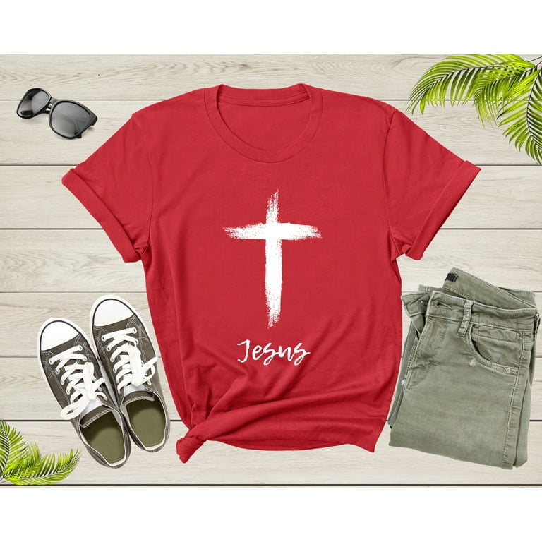 The Cross Symbol T-Shirt Men Women The Cross Symbol T-Shirt Men Women