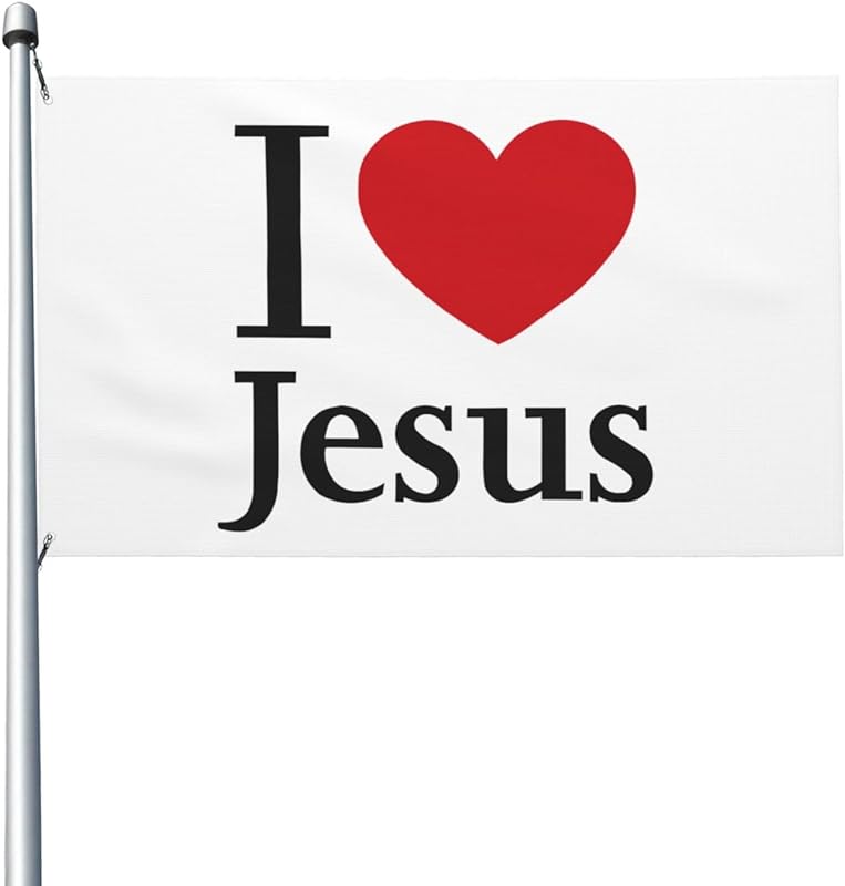 Jesus Christ He Is Risen Flag,Garden Flag Double Sided Yard Outdoor