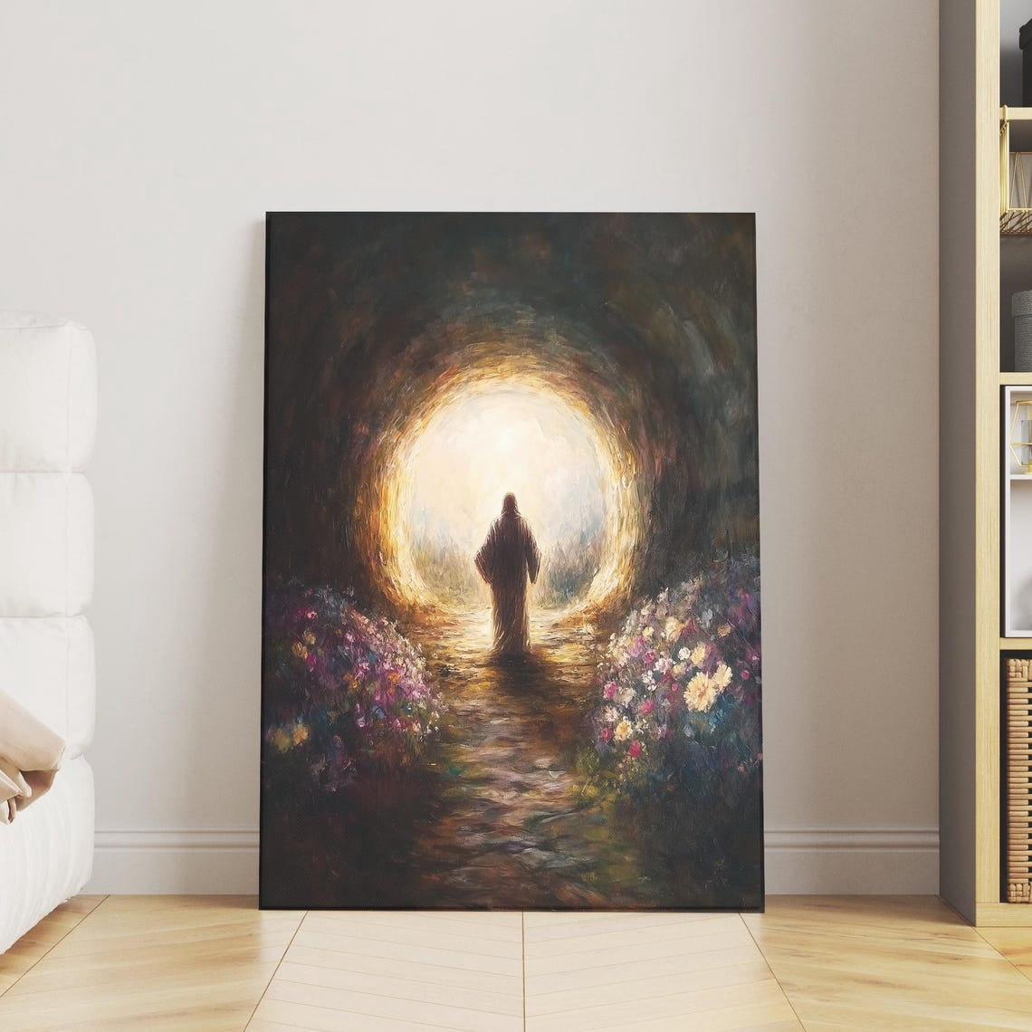 Jesus Christ In The Light Inspirational Christian Art Faith Based Wall ...