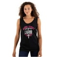 thumbnail image 1 of Jesus Christ Our Savior Christian Tank Top Tee Shirt Women Brisco Brands S, 1 of 6