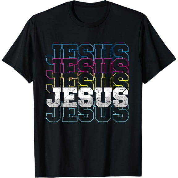 Jesus Christ Religion Christ Faith Prayer Church Gift T-Shirt100%Cotton