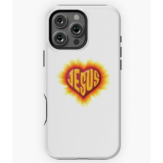 Jesus Christ Religious Art Design Phone Case for iPhone 16 15 14 13 12 11 Pro Max