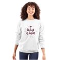 thumbnail image 1 of Jesus Christ Risen Easter Believe God Women Plus Size Crewneck Sweatshirt Brisco Brands 2X, 1 of 5