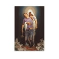thumbnail image 1 of Jesus Christ Wall Art - Vigil And Forgiven Wall Art Poster Scroll Canvas Painting Picture Living Room Decor Home 20x30inch(50x75cm), 1 of 6