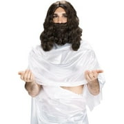 Jesus Christ Wig And Beard Set