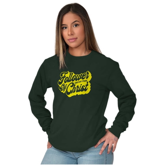 Jesus Christ is Lord God Christian Long Sleeve TShirt Men Women Brisco Brands X