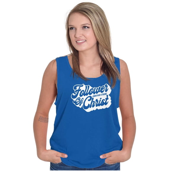 Jesus Christ is Lord God Christian Tank Top T Shirts Men Women Brisco Brands S