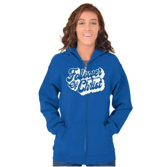 Jesus Christ is Lord God Christian Zip Up Hoodie Men's Women's Brisco Brands X