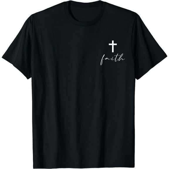 Jesus Christian Bible Verse Faith Men Women Gifts T-Shirt